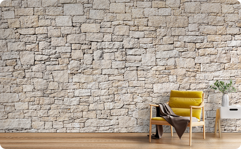 Bricks Broken Brick Village Wallpaper Mural